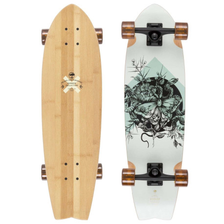 Skateboard Cruiser Complet Arbor Sizzler 30.5" Bamboo El Rose 2024 