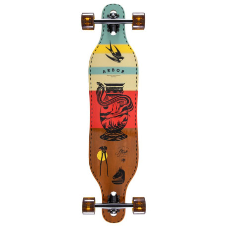 Longboard Complete Arbor Axis 37" Jess Mudgett 2024 