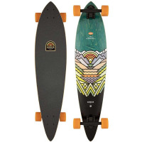 Longboard Complete ArborCollective Fish 37" Aaron Draplin 2022 