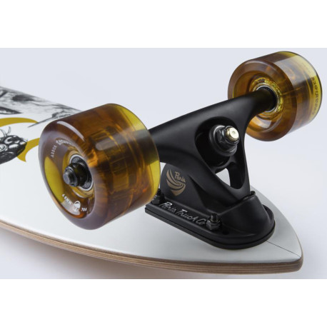 Longboard Complete Arbor Fish 37" Bamboo Zoe Keller 2023 