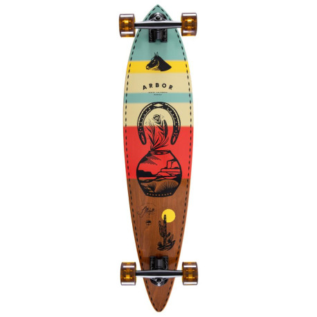 Longboard Complete Arbor Fish 37" Jess Mudgett 2024 