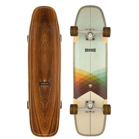 Longboard Complete Arbor Shakedown 34" Foundation 2023 