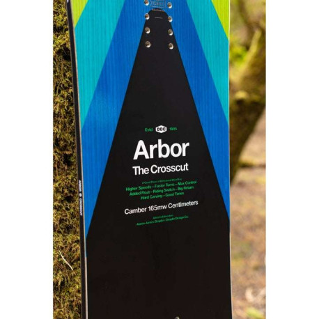 Snowboard Arbor Crosscut Camber 2024