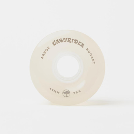 Longboard Rollen Arbor Bogart Ghost White 61mm 2023