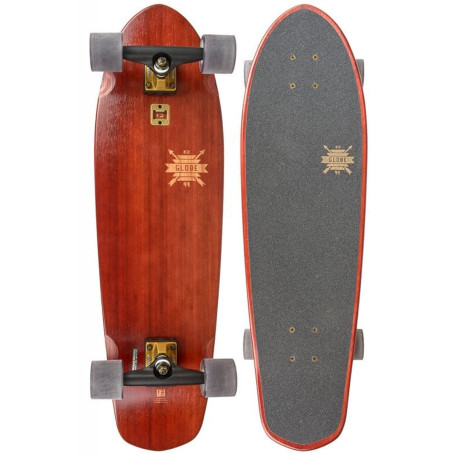 Complete Cruiser Skateboard Globe Big Blazer 32\\" Cherry/Bamboo 2023  - Cruiserboards in Wood Complete