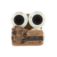 Longboard Rollen Arbor Suave Axel Serrat White 58mm 2023