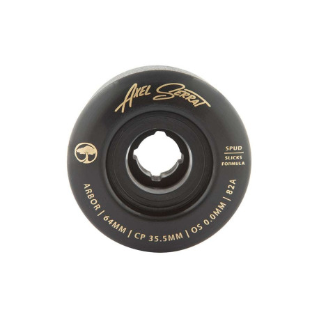 Longboard Rollen Arbor Spud Axel Serrat Black 82a 2026  - Longboard Rollen