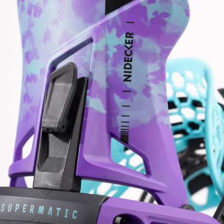 Snowboard Bindings Nidecker Supermatic Limited Edition 2025  - Snowboard Bindings Men ( Unisex )