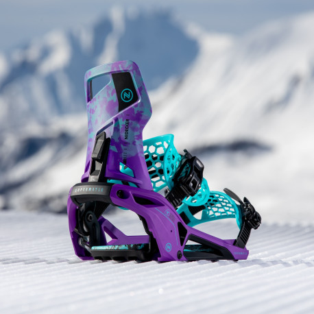 Snowboard Bindings Nidecker Supermatic Limited Edition 2025  - Snowboard Bindings Men ( Unisex )