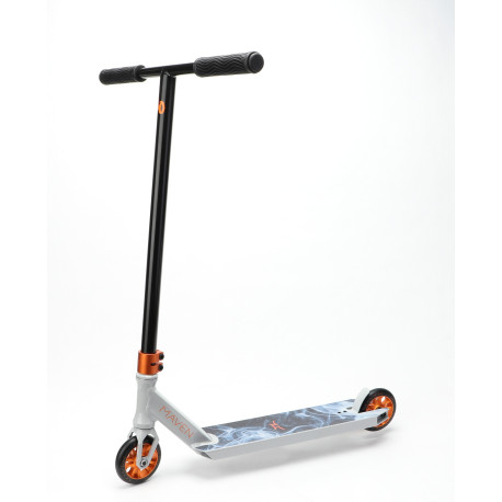 Trotinette Freestyle AO Scooter Maven 5 Silver 2024  - Trottinette Freestyle Complète