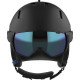 Salomon Skihelm Driver Black Estate Blue 2022