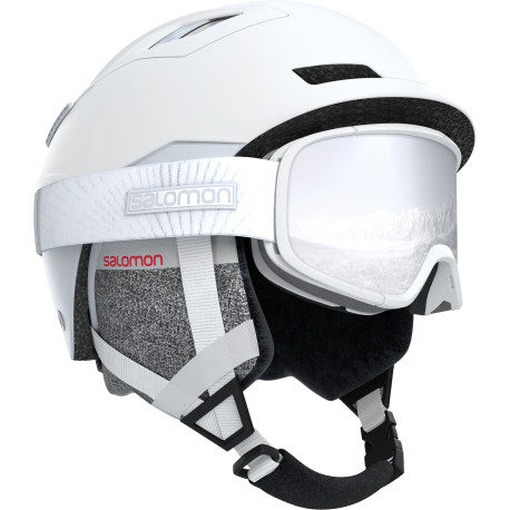 Salomon Ski helmet QST Charge W Mips White Pop 2021