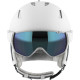Salomon Skihelm Mirage Photo White Silver 2022