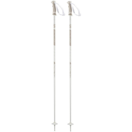 Bâtons de Ski Salomon Arctic Lady White/Grey 2023