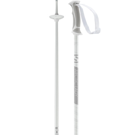 Bâtons de Ski Salomon Arctic Lady White/Grey 2023
