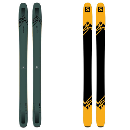 Ski Salomon N QST 118 Dark Grey 2020