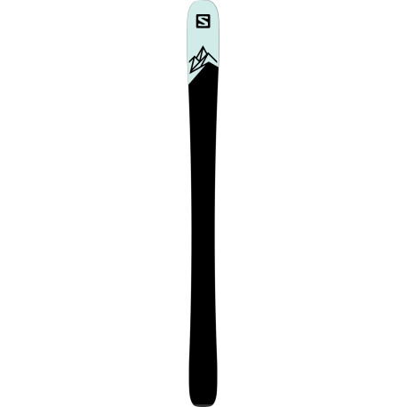 Ski Salomon N QST Lux 92 Blue Green/Light Blue 2021
