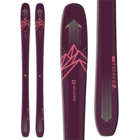 Ski Salomon N QST Myriad 85 Purple/Pink 2021