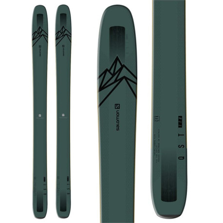 Ski Salomon N QST 118 Dark Grey 2020