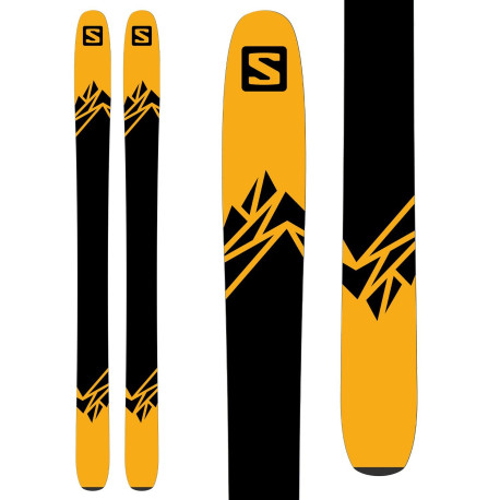 Ski Salomon N QST 118 Dark Grey 2020