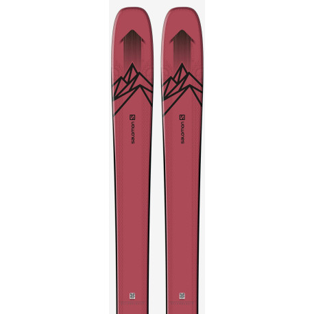 Ski Salomon N QST Stella 106 Pink/Black 2021