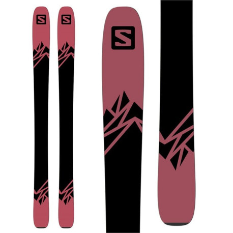 Ski Salomon N QST Stella 106 Pink/Black 2021