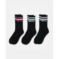 Chaussettes De Ville Ou A Roulettes Impala Stripe Sock 3Pk 2023
