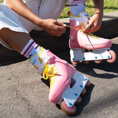 Roller en ligne Impala Lightspeed Pink/Yellow 2022
