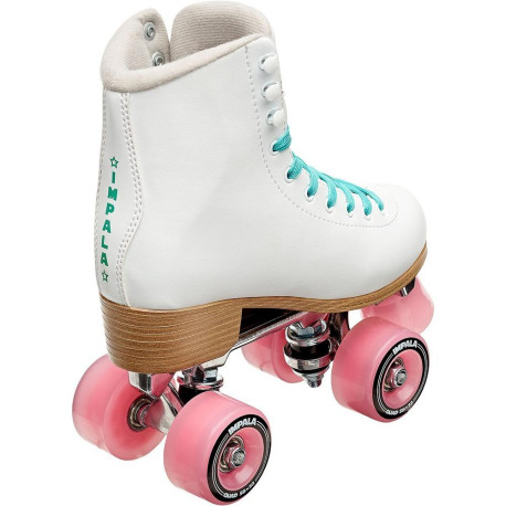 Patins à roulettes quad Impala Quad Skate White/Pink 2023