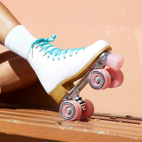 Patins à roulettes quad Impala Quad Skate White/Pink 2023