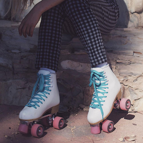 Patins à roulettes quad Impala Quad Skate White/Pink 2023