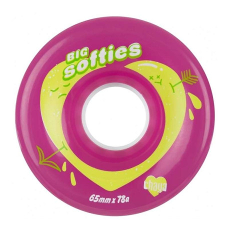 Rollen Chaya Big Softies Clear 4-Pack 65mm 2023