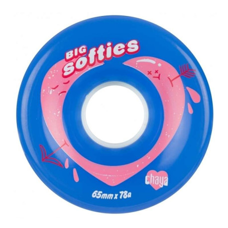 Rollen Chaya Big Softies Clear 4-Pack 65mm 2023