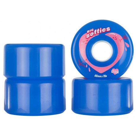 Rollen Chaya Big Softies Clear 4-Pack 65mm 2023
