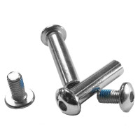 Inline -Skate -Zubehör Powerslide Steel Double Axle Hex 2023