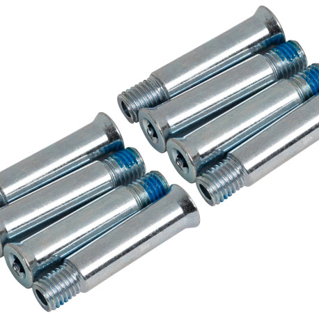 Inline -Skate -Zubehör Powerslide Steel Single Axle Hex - 8 Pack 2023