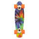 Kunststoff-Skateboard D Street Tie-Dye 23 2023