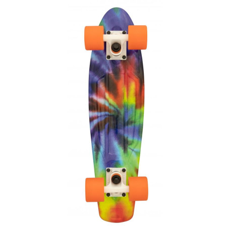 Kunststoff-Skateboard D Street Tie-Dye 23 2023