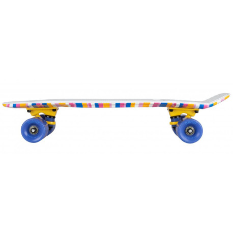 Kunststoff-Skateboard D Street Stripes 23 2023