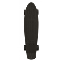 Kunststoff-Skateboard D Street Triple Black 23 2023