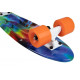 Kunststoff-Skateboard D Street Tie-Dye 23 2023