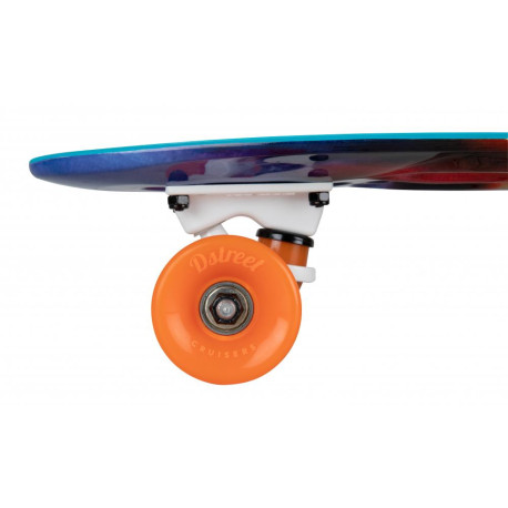 Kunststoff-Skateboard D Street Tie-Dye 23 2023