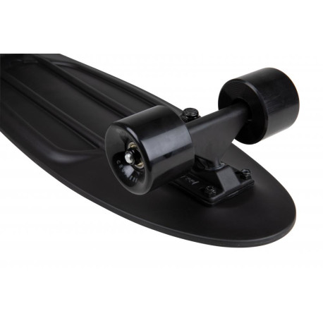 Kunststoff-Skateboard D Street Triple Black 23 2023