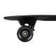 Kunststoff-Skateboard D Street Triple Black 23 2023