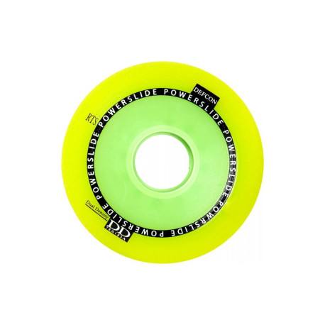 PowerslideWheel Defcon Yellow, 80 mm, 85A 2018