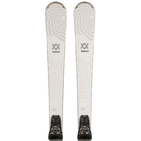 Ski Volkl Flair Sc + Vmotion 11 Alu Gw Lady Sil 2024  - Ski Piste Carving Performance