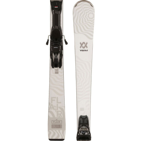 Ski Volkl Flair Sc + Vmotion 11 Alu Gw Lady Sil 2024  - Ski Piste Carving Performance
