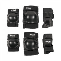 TSG Junior Skate-Set Black 2021 - Protektoren Set