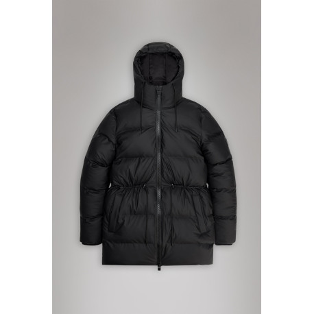 Rains Alta Long Puffer String W Jacket W3T4 2024-AW 