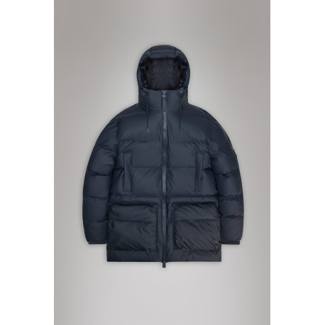 Rains Alta Long Puffer Cargo Jacket W3T4 2024-AW 